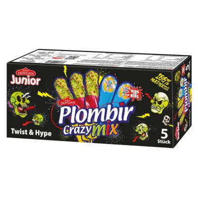 Jäätis Crazy Mix 5tk 305g / 350ml