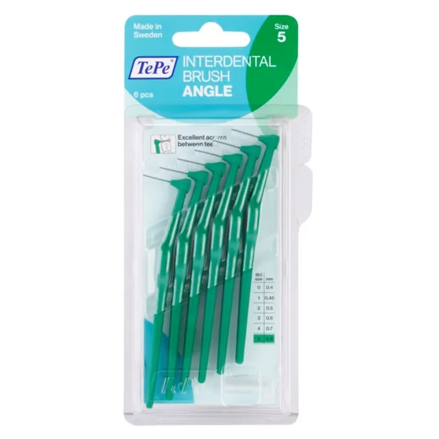 TePe Angle Size 5 Hambavaheharjad 0,8 mm 6 tk