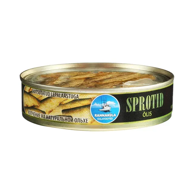 Sprotid õlis, RANNAKÜLA, 160 g