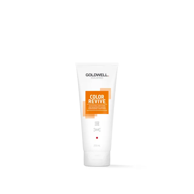 Goldwell Dualsenses Color Revive Color Giving Conditioner. Copper