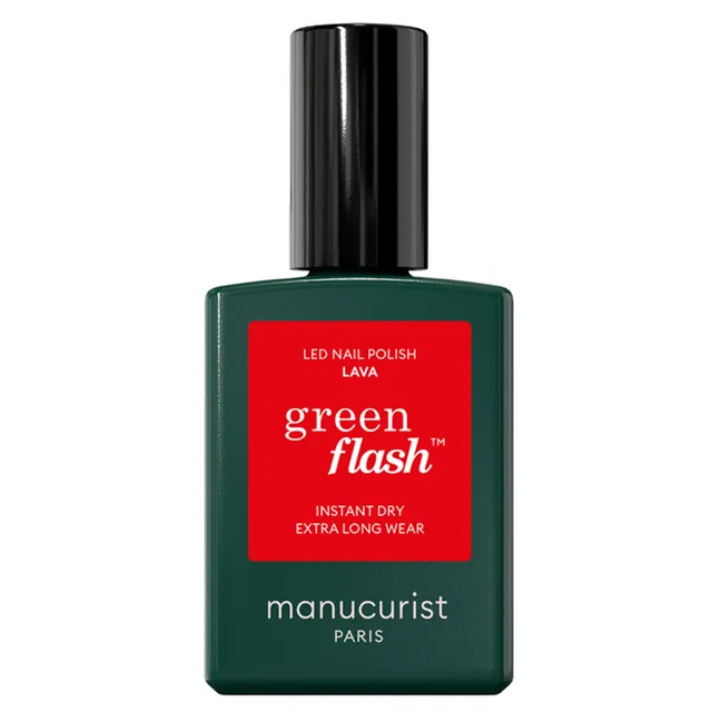 MANUCURIST Green Flash Led Nail Polish Lava 15ml