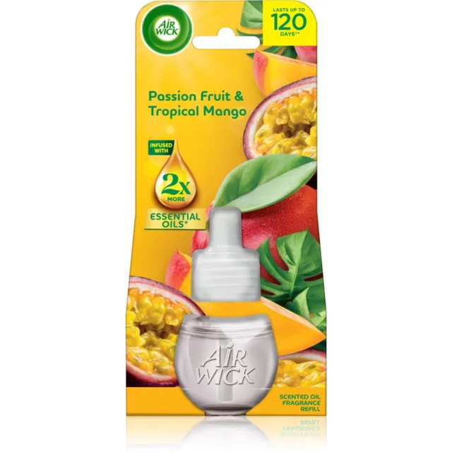 Air Wick Passion Fruit & Tropical Mango Elektriise hajuti täidis 19 ml