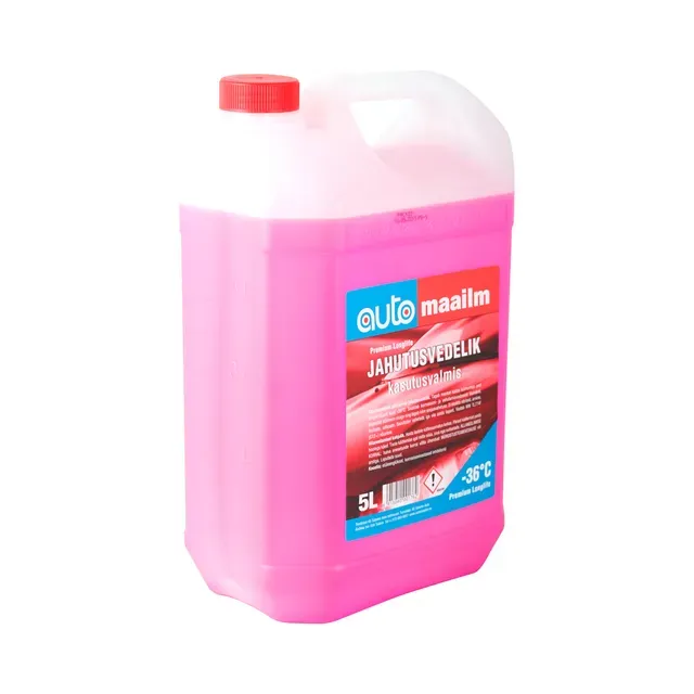 Jahutusvedelik -36 G12+ LL punane, APCHEMICALS, 5 l