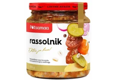 Rassolnik sealihaga, PÕLTSAMAA, 530 g