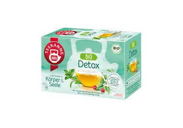 Taimetee TEEKANNE organic detox 18x1.6g
