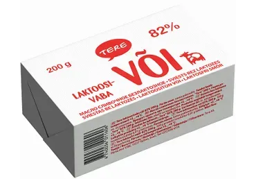 Või  laktoosivaba 82%, TERE, 200 g