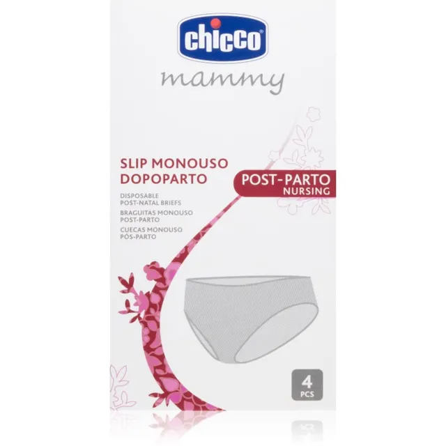 Chicco Mammy Disposable Post-Natal Briefs sünnitusjärgne aluspesu suurus 4 (38) 4 tk