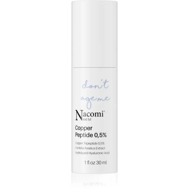 Nacomi Next Level Copper Peptide 0,5 % Näoseerum peptiididega 30 ml