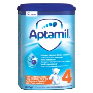 Piimasegu NUTRIBIOTIK 4 alates 2 aasta vanusest, APTAMIL, 800 g