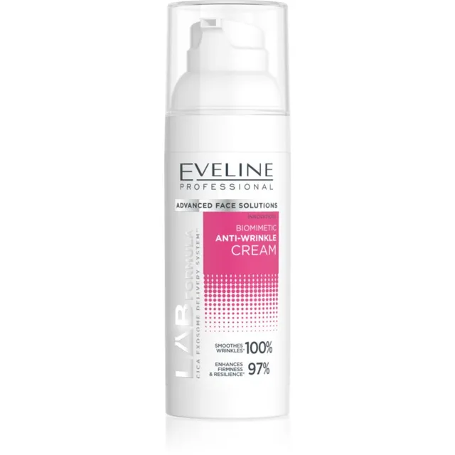 Eveline Cosmetics LAB Formula 5% Solution Rahustav biomimeetiline kreem kortsudevastase toimega 50 ml