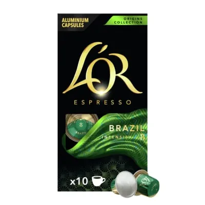 Kohv kapslites Lor Brazil 10x5,2g