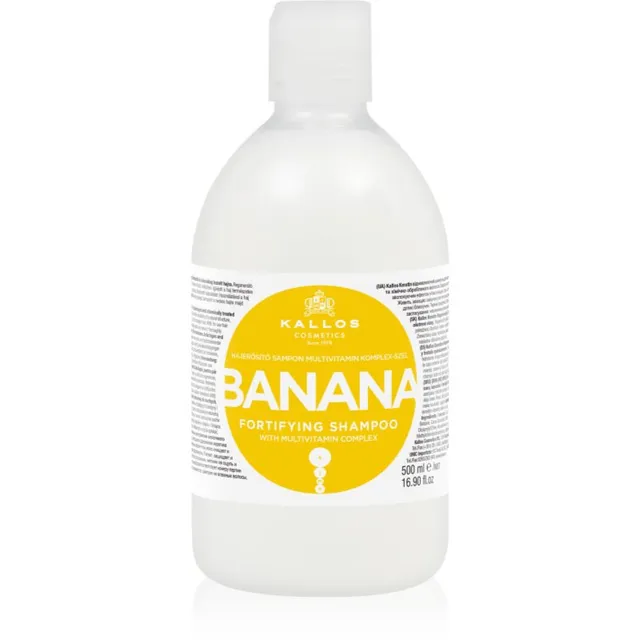 Kallos KJMN Professional Banana Energiat andev šampoon 500 ml