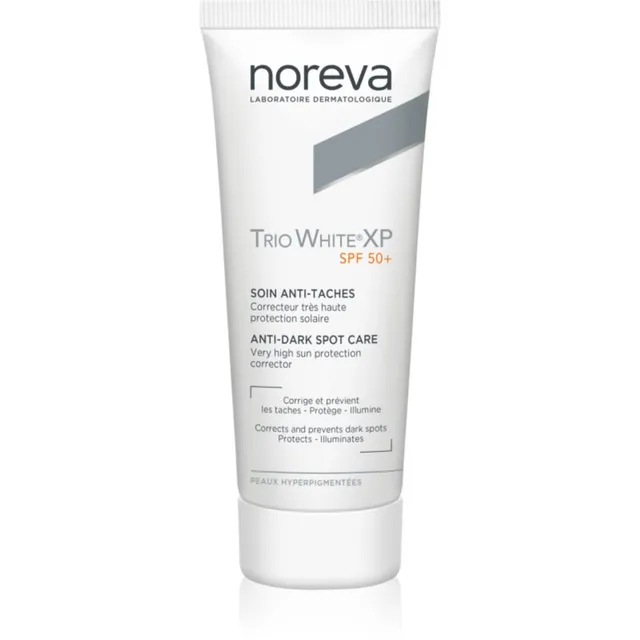 Noreva Trio White XP Anti-Dark Spot Care SPF 50+ Päevituskreem näole pigmendilaikude vähendamiseks SPF 50+ 40 ml