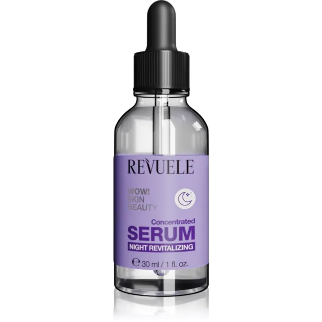 Revuele WOW! Skin Beauty Concentrated Serum Night Revitalizing Kortsudevastane ööseerum niisutava toimega 30 ml