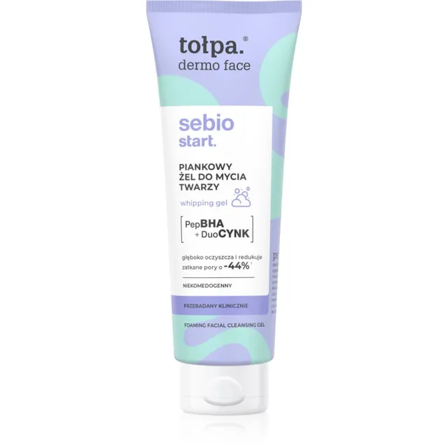 Tołpa Dermo Face Sebio Start Vahutav puhastusgeel 100 ml