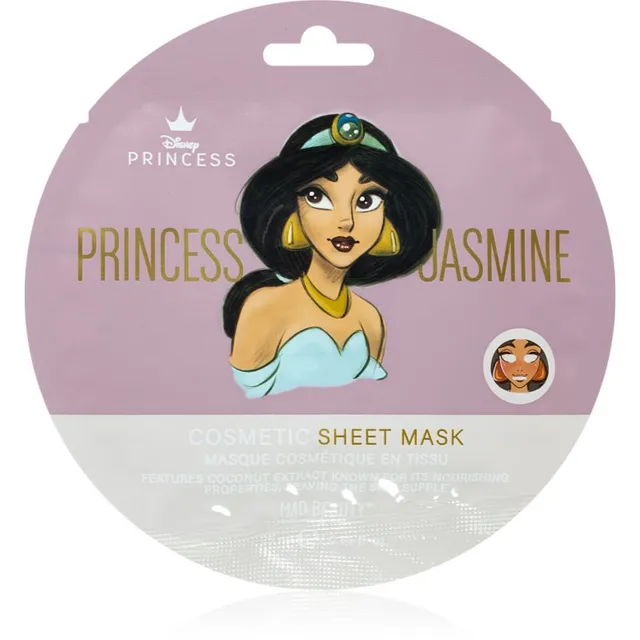 Mad Beauty Disney Princess Jasmine Toitevnäo lehtmask 25 ml