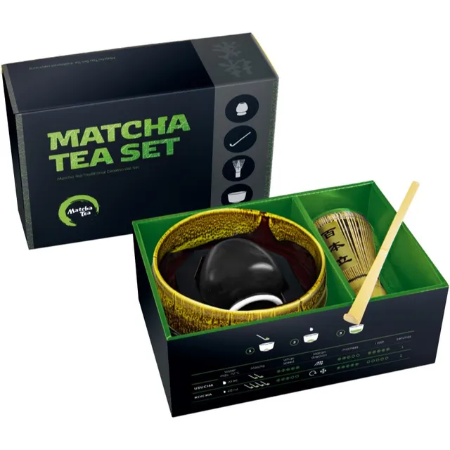 Matcha Tea Matcha Set Profi Akeno Kinkekomplekt joogi valmistamiseks