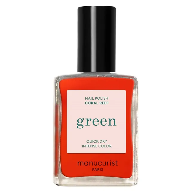 MANUCURIST Green Nail Polish Coral Reef 15ml