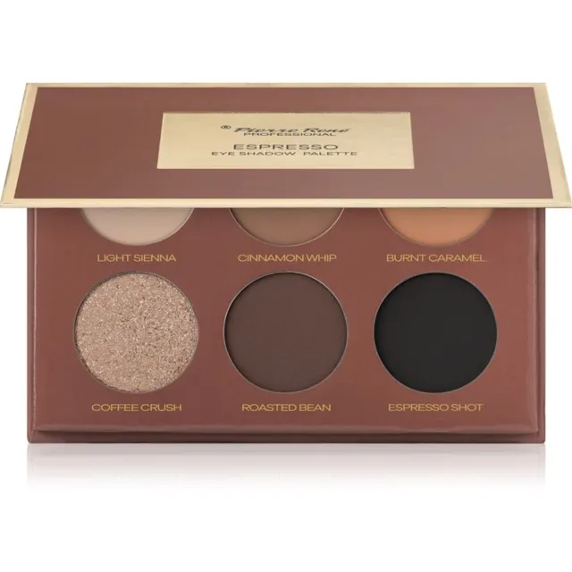 Pierre René Mocha Mousse Lauvärvipalett varjund Espresso 6x1.3 g