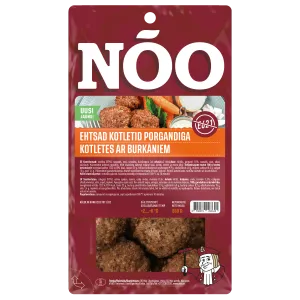 Nõo Ehtsad kotletid porgandiga 350g