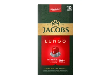 Kohvikapslid JACOBS Lungo Classic10x5,2g