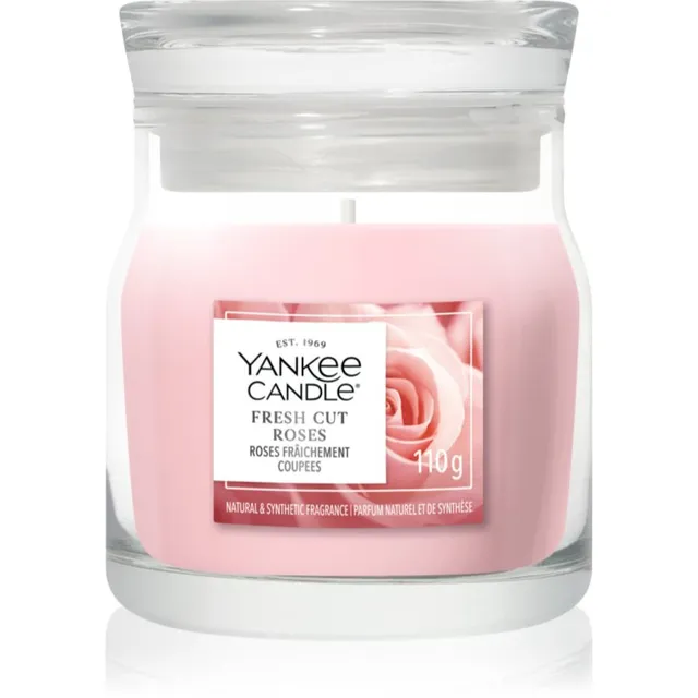 Yankee Candle Fresh Cut Roses lõhnaküünal Signature 110 g
