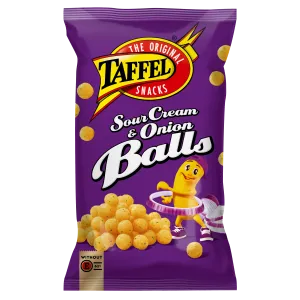 Taffel maisipallid 165g hapukoore-sibula