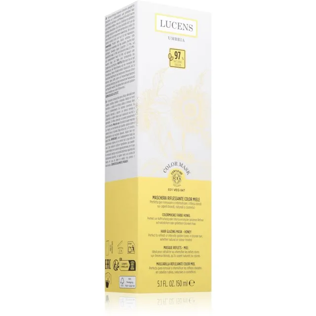 Kemon Group Lucens Umbria Kinnistav värvimask juustele varjund Honey 150 ml