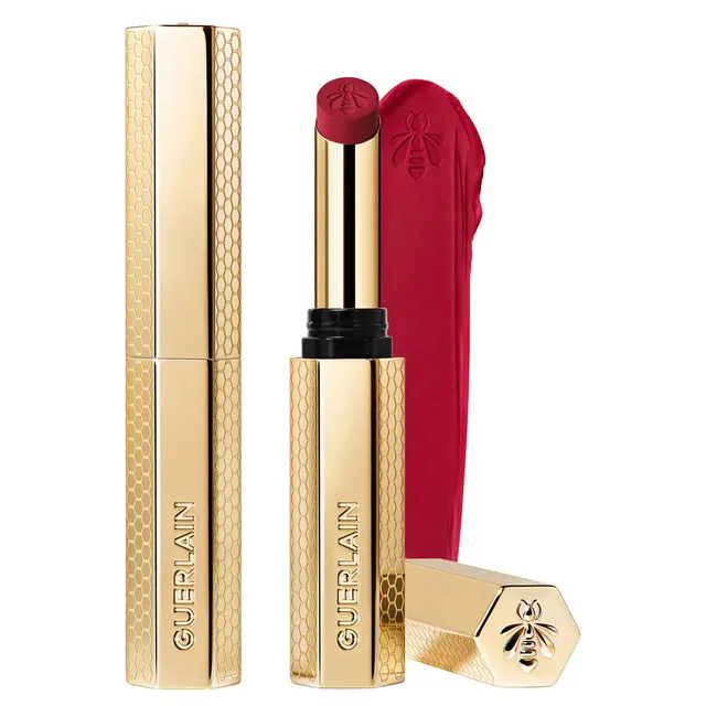 GUERLAIN KissKiss Honey-Infused Intense Lipstick No.520 Pure Hibiscus 1.85g