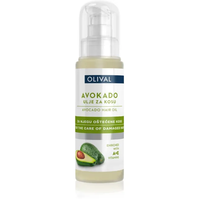 Olival Avocado Toitev õli kahjustatud juustele 60 ml