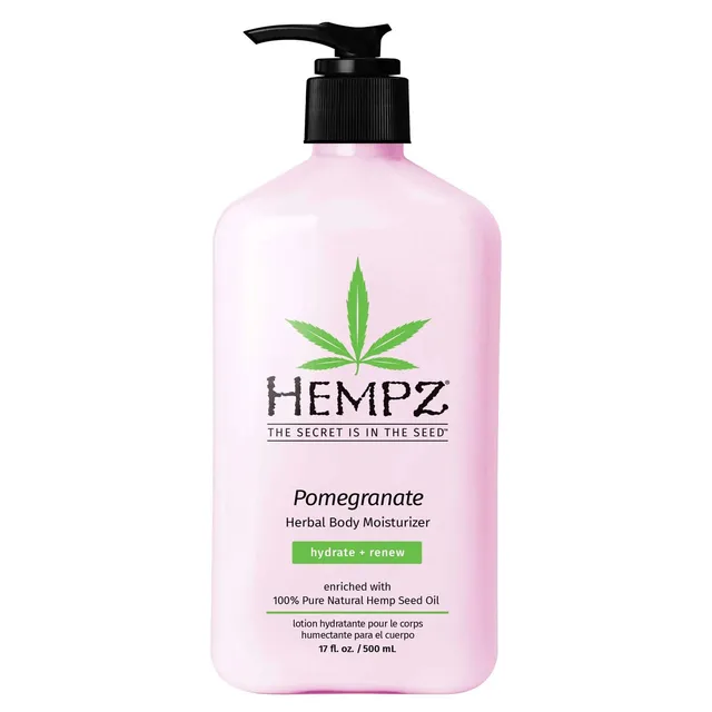 HEMPZ Pomegranate Herbal Body Moisturizer 500ml
