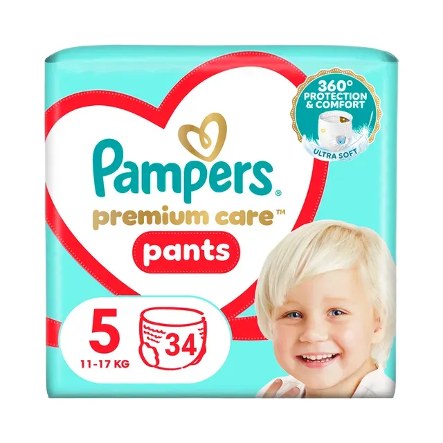Püksmähkmed Premium Care, Value Pack S5, PAMPERS, 11-17kg/34 tk