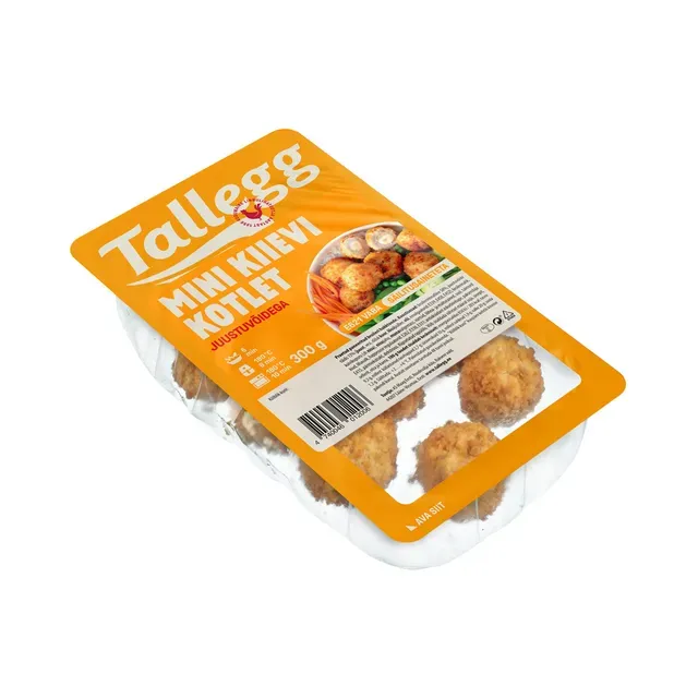 Mini Kiievi kotlet juustuvõiga, TALLEGG, 300 g