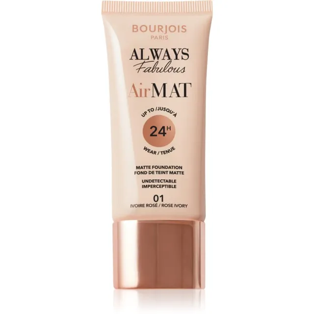 Bourjois Air Mat Matistav jumestuskreem varjund 01 Rose Ivory 30 ml