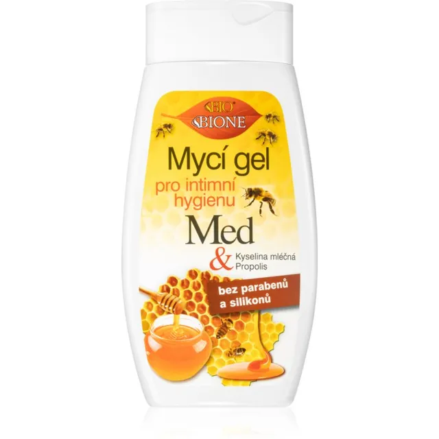 Bione Cosmetics Honey + Q10 Geel intiimhügieeniks mesilaspiimaga 260 ml