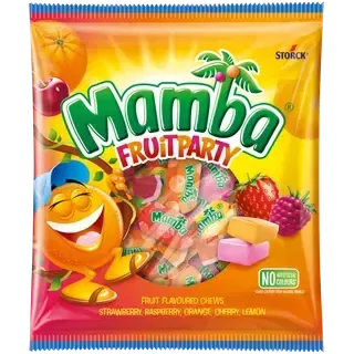 Mamba Fruitparty närimiskommid 140g