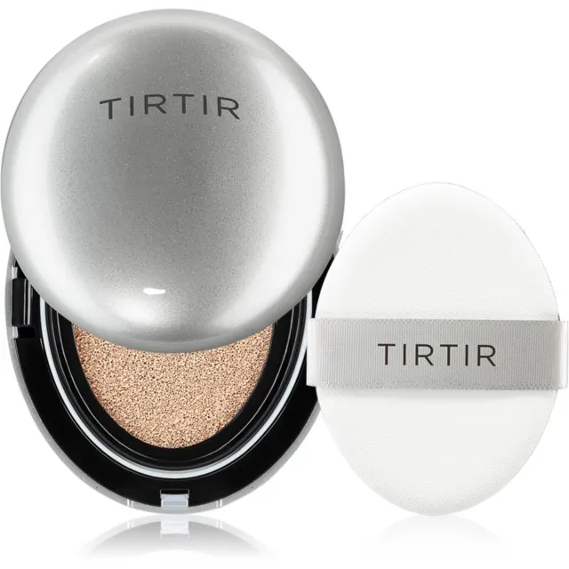 TIRTIR Mask Fit Aura Cushion Matt jumestuskreemipadi sära andva efektiga varjund 27N Camel 18 g