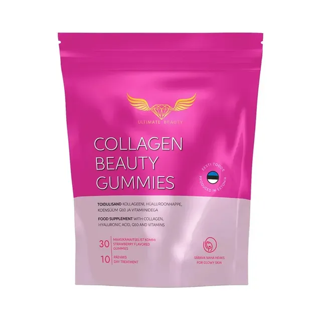 Collagen Beauty kummikommid N30, ULTIMATEBEAUTY, 150 g