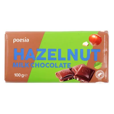 Piimaš.sarapuupähklitükkidega Poesia100g