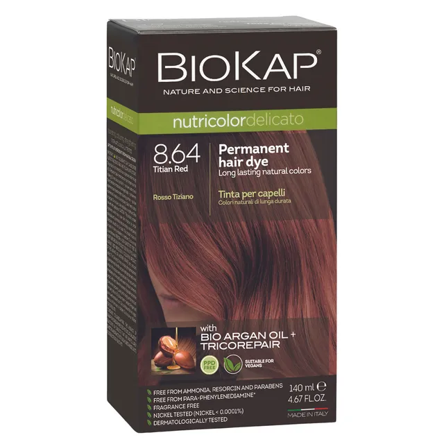 BIOKAP Nutricolor Delicato 8.64 Permanent Hair Dye 140ml