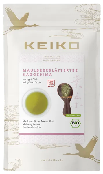 Mooruspuu lehtede tee Kagoshima, lahtine, ökoloogiline