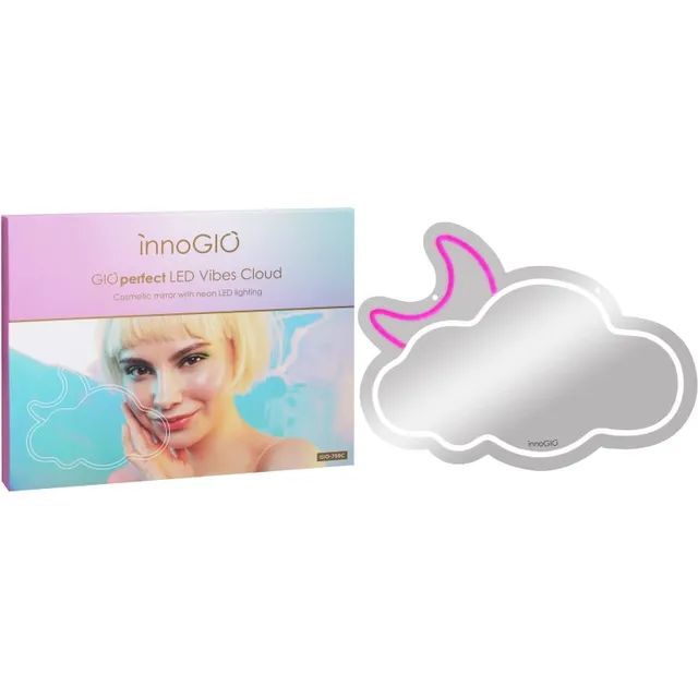 innoGIO Vibes Cloud GIO-759C Kosmeetikapeegel LED-valgustusega 41cm x 28cm x 1cm 1 tk