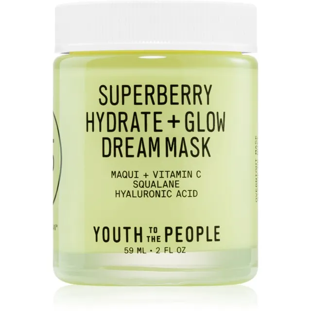 Youth To The People Superberry Hydrate + Glow Dream Mask Mask sära andmiseks ja niisutamiseks 59 ml