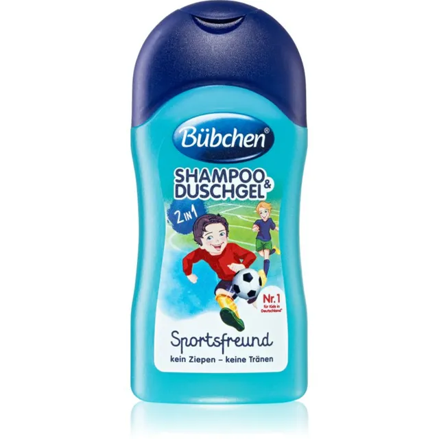 Bübchen Kids Shampoo & Shower II Šampoon ja dušigeel kaks-ühes reisipakk Sport´n Fun 50 ml