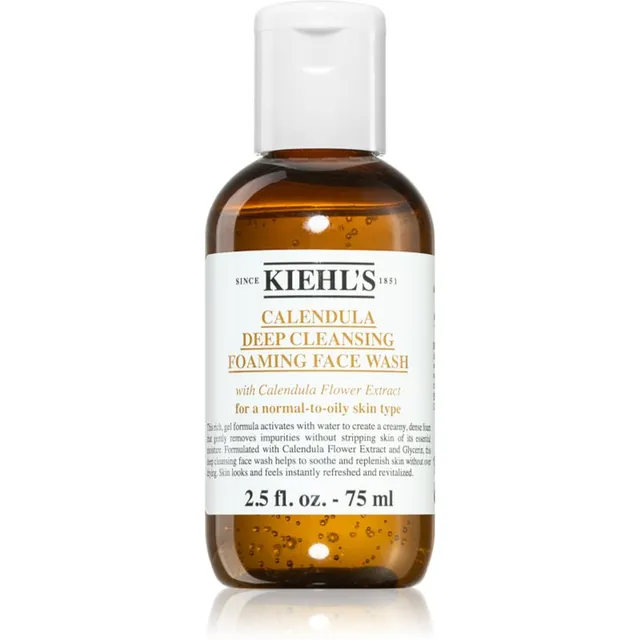 Kiehl's Calendula Deep Cleansing Foaming Face Wash Näogeel sügavpuhastuseks 75 ml