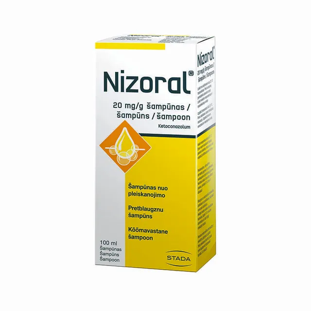 NIZORAL ŠAMPOON 20MG 1G 100ML N1