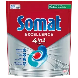 Nõudepesumasina kapslid Somat Excellence 4in1 30tk