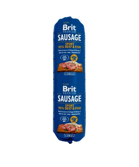 Brit Premium Sport koeravorst veiseliha ja kalaga, 800 g