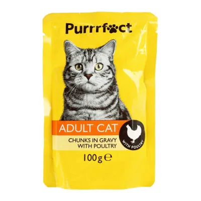 Kassisööt Purrrfect linnulihaga 100g