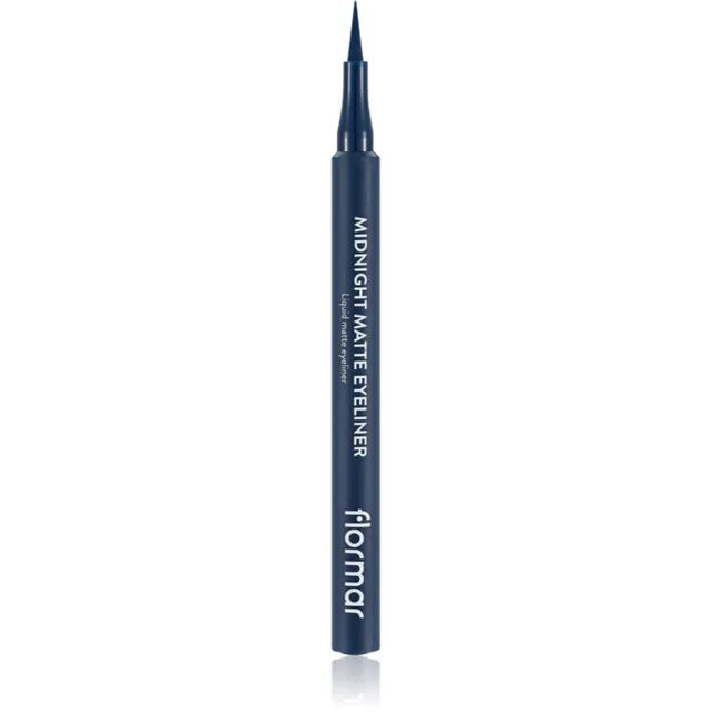 flormar Midnight Matte Eyeliner Laia viltotsaga silmalainer mati efektiga varjund 03 Dark Blue 1 ml